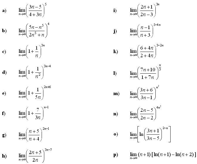 Limit of a sequence - Exercise 2
